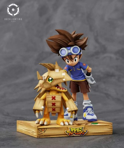 BACKLIGHTING Studio - Taichi X Agumon Digimon BACKLIGHTING Studio - Taichi X Agumon Digimon