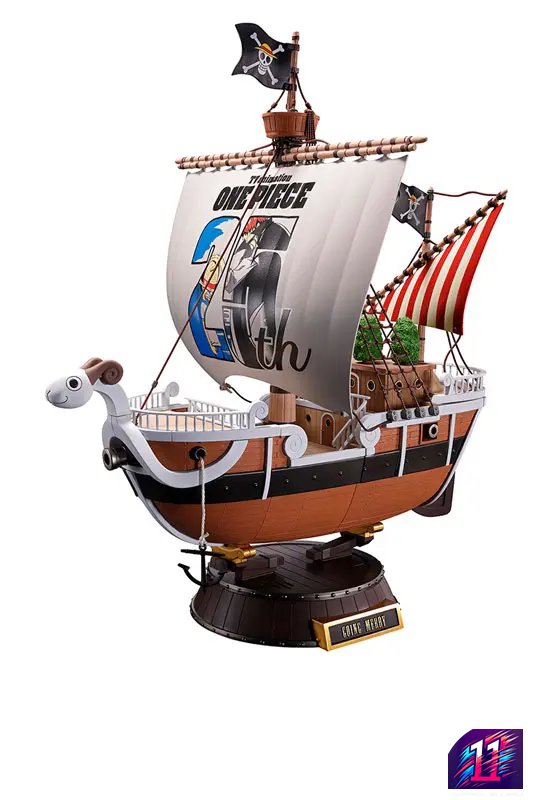 BANDAI SPIRITS - Chogokin Going Merry - ONE PIECE Anime 25th Anniversary Memorial edition- "ONE PIECE" (Licensed)
