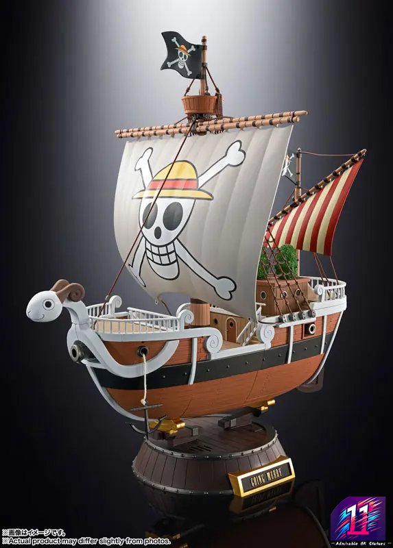 BANDAI SPIRITS - Chogokin Going Merry - ONE PIECE Anime 25th Anniversary Memorial edition- "ONE PIECE" (Licensed)