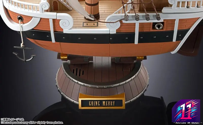 BANDAI SPIRITS - Chogokin Going Merry - ONE PIECE Anime 25th Anniversary Memorial edition- "ONE PIECE" (Licensed)