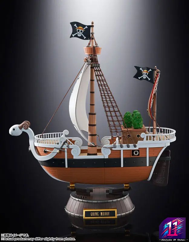 BANDAI SPIRITS - Chogokin Going Merry - ONE PIECE Anime 25th Anniversary Memorial edition- "ONE PIECE" (Licensed)
