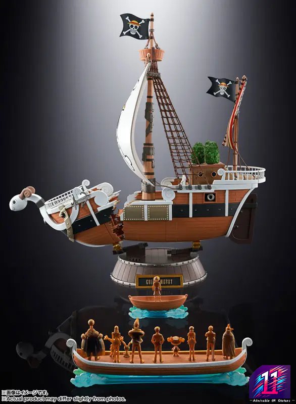 BANDAI SPIRITS - Chogokin Going Merry - ONE PIECE Anime 25th Anniversary Memorial edition- "ONE PIECE" (Licensed)