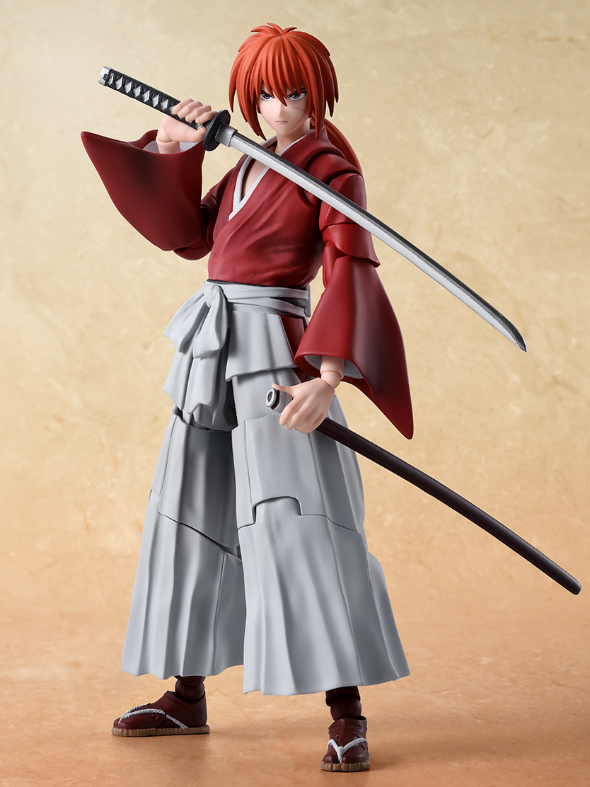 BANDAI - Bandai Souls SHF Rurouni Kenshin Meiji Swordsman Romance Tan Himura Kenshin movable