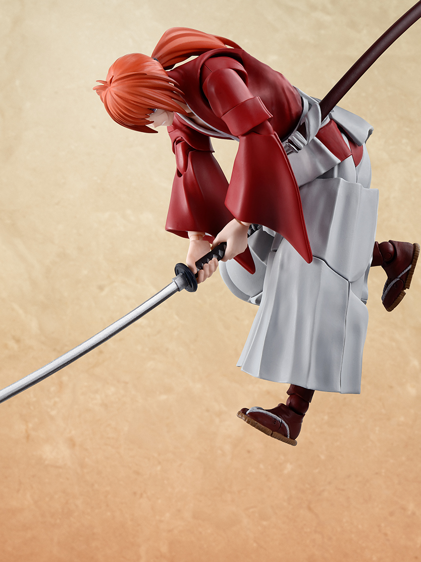 BANDAI - Bandai Souls SHF Rurouni Kenshin Meiji Swordsman Romance Tan Himura Kenshin movable