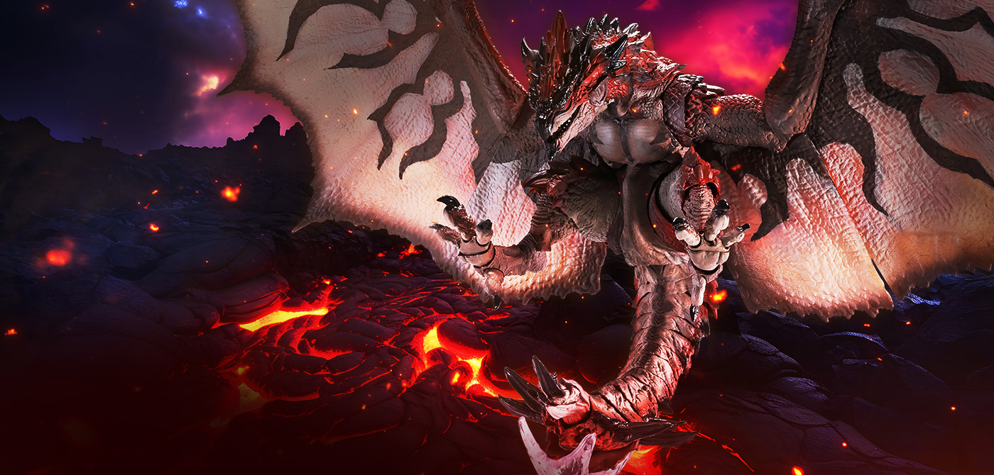 BANDAI - Monster Hunter 20th Anniversary Edition Zinogre&Rioreusu
