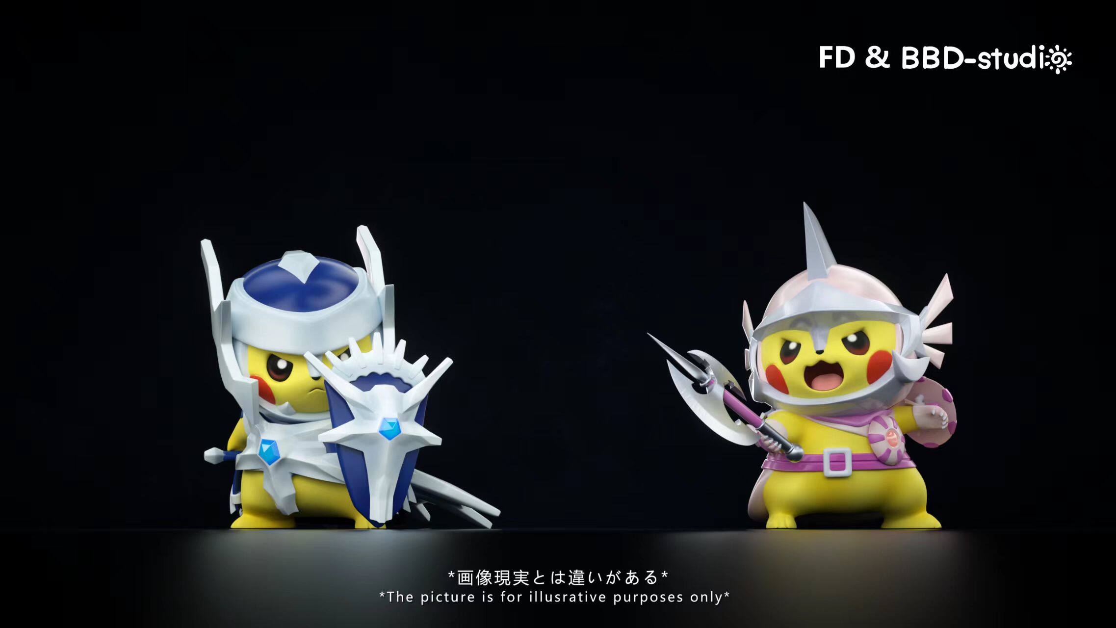 BBD Studio - Pikachu COS Dialga X Palkia Pokémon