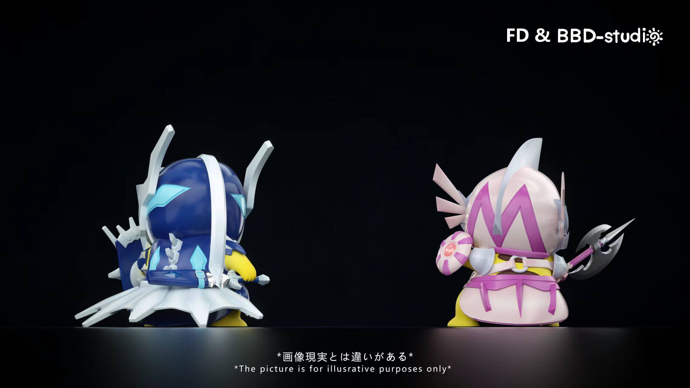 BBD Studio - Pikachu COS Dialga X Palkia Pokémon