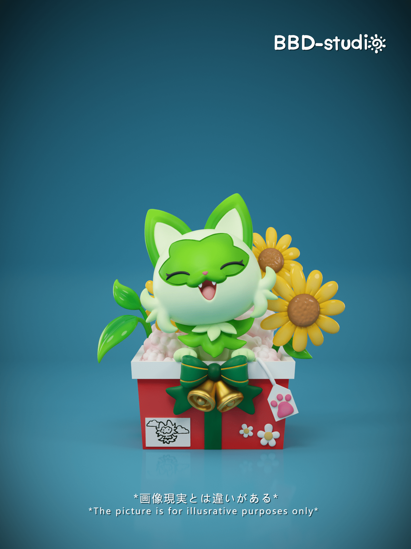 BBD Studio - Pokémon Potted Plant #4 Christmas Gift Sprigatito