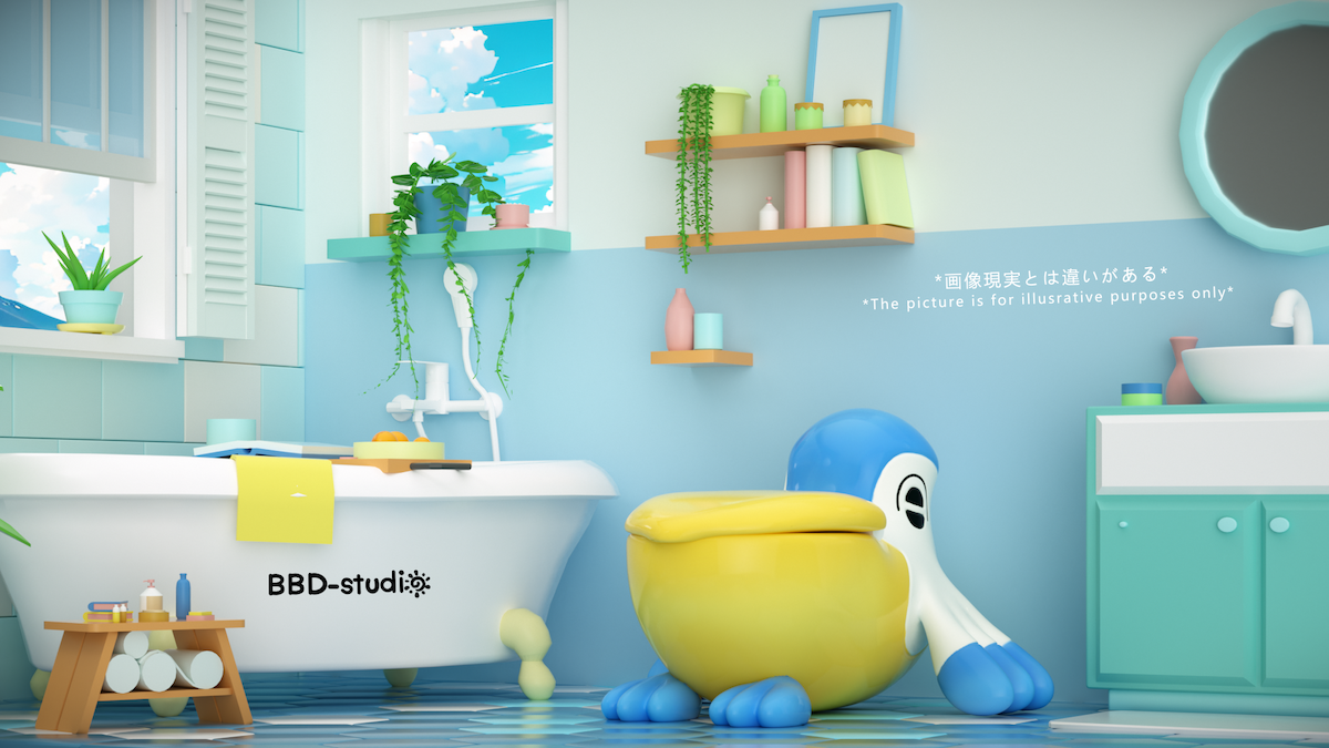 BBD Studio - Pokémon Toilet Slowpoke