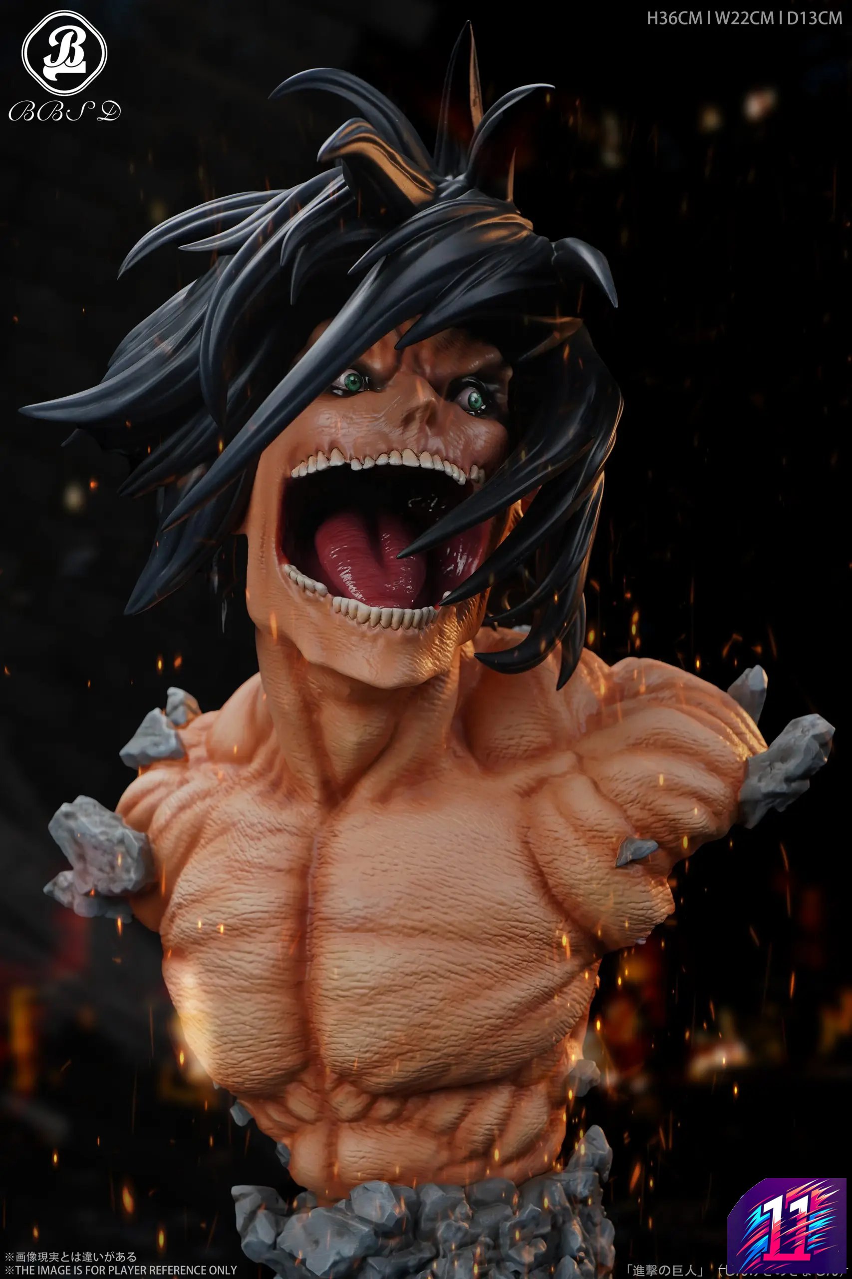 BBSD Studio - Eren Bust Attack on Titan