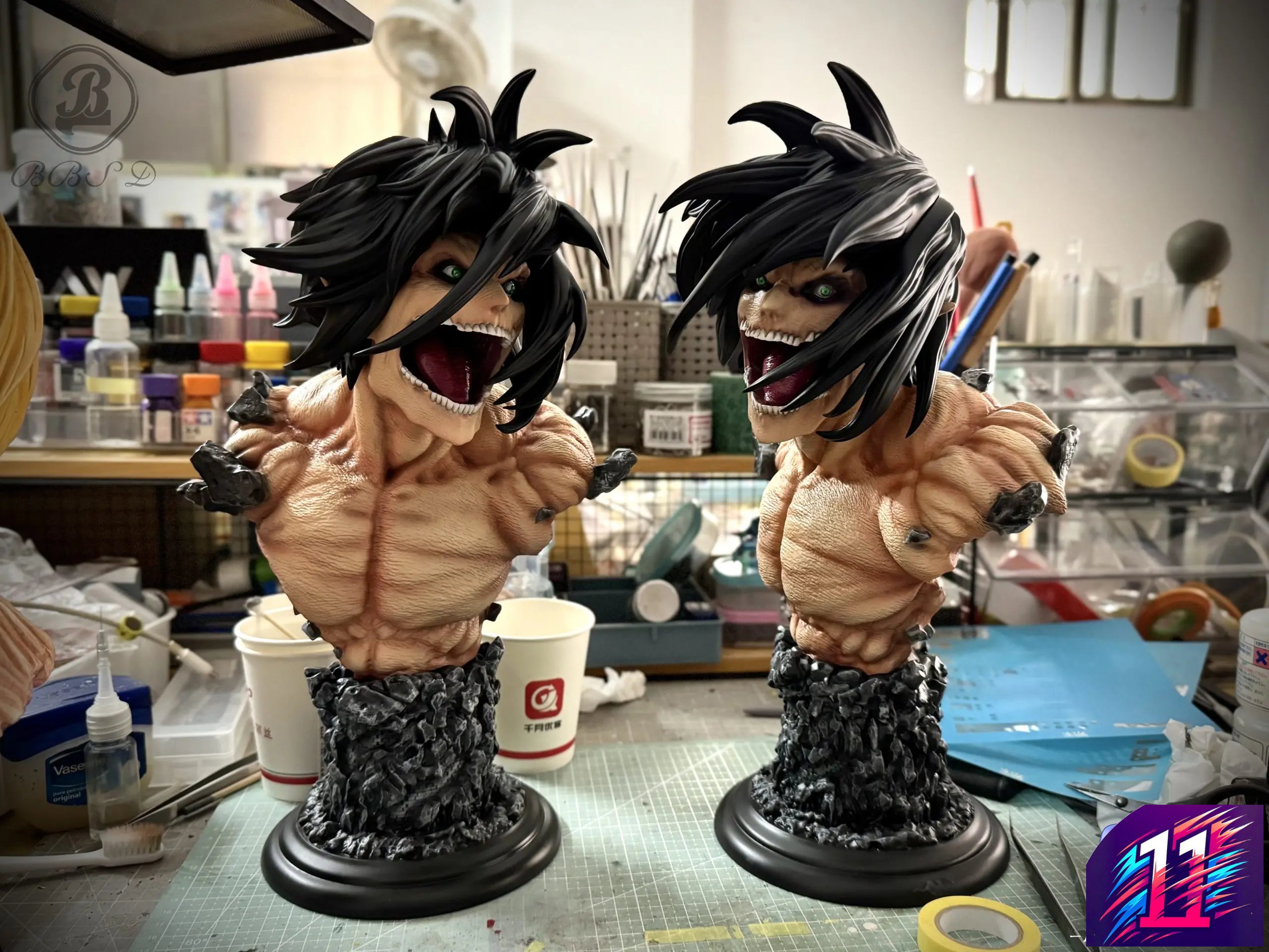 BBSD Studio - Eren Bust Attack on Titan