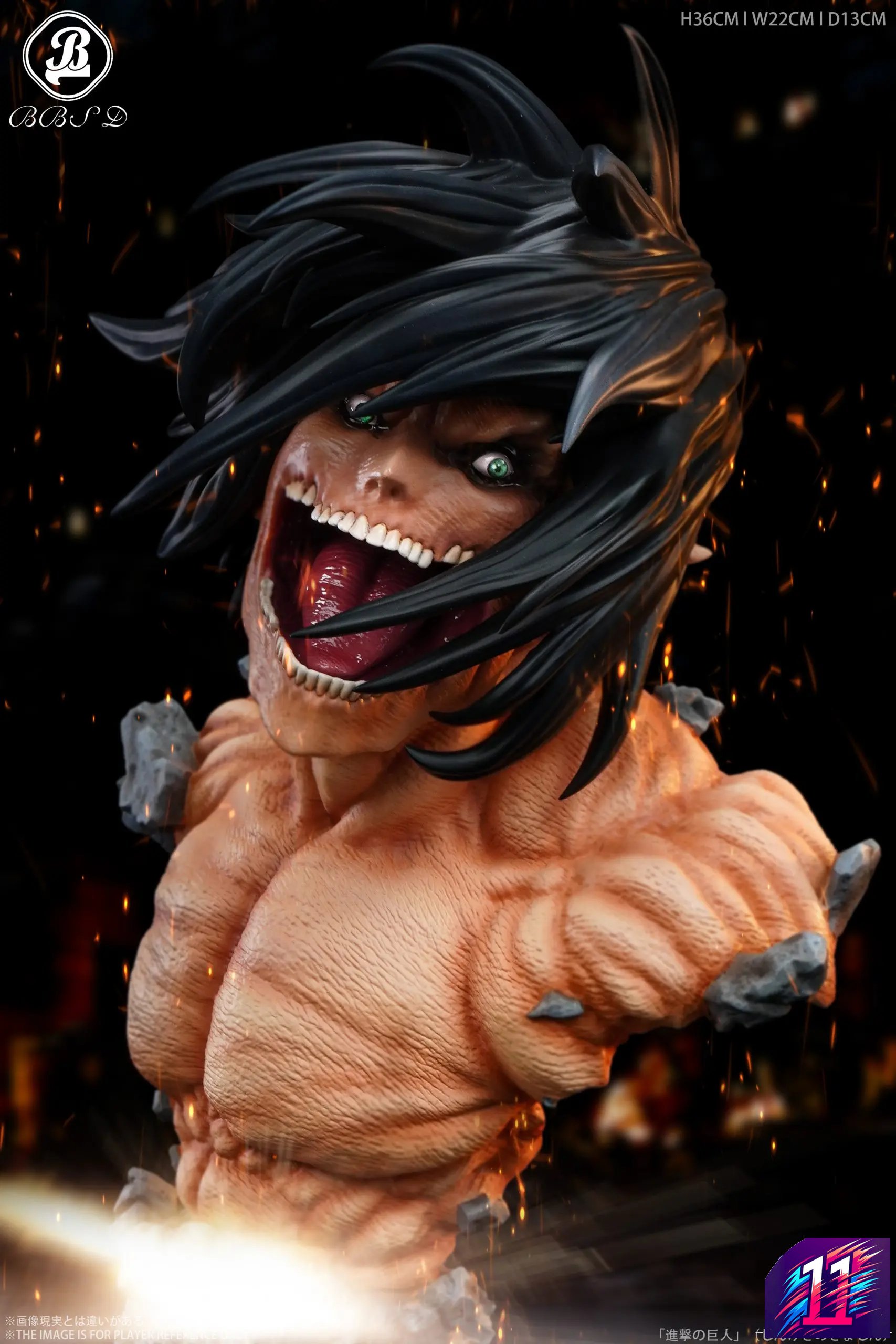 BBSD Studio - Eren Bust Attack on Titan