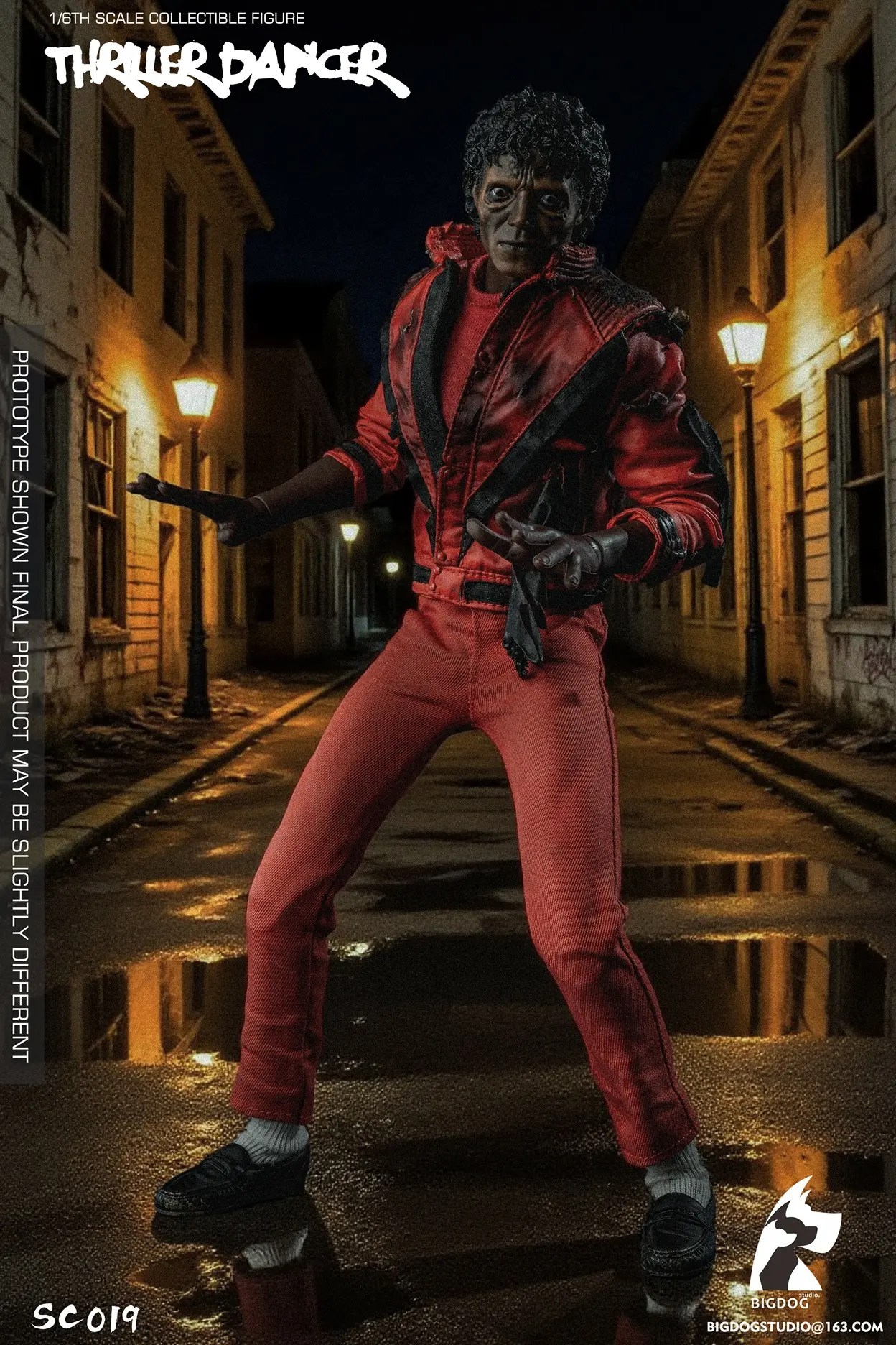 BIGDOG Studio - Michael JacksonThriller dancer Single version 1/6 Mobile Collection Soldier NOSC018 NOSC019