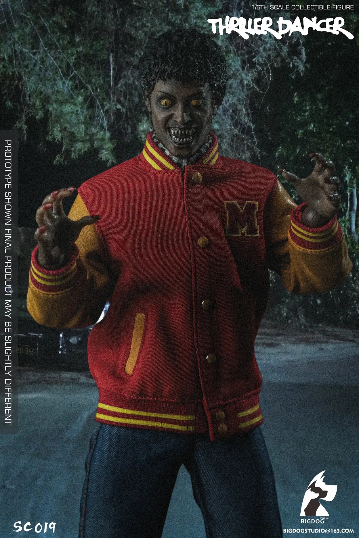 BIGDOG Studio - Michael JacksonThriller dancer Single version 1/6 Mobile Collection Soldier NOSC018 NOSC019