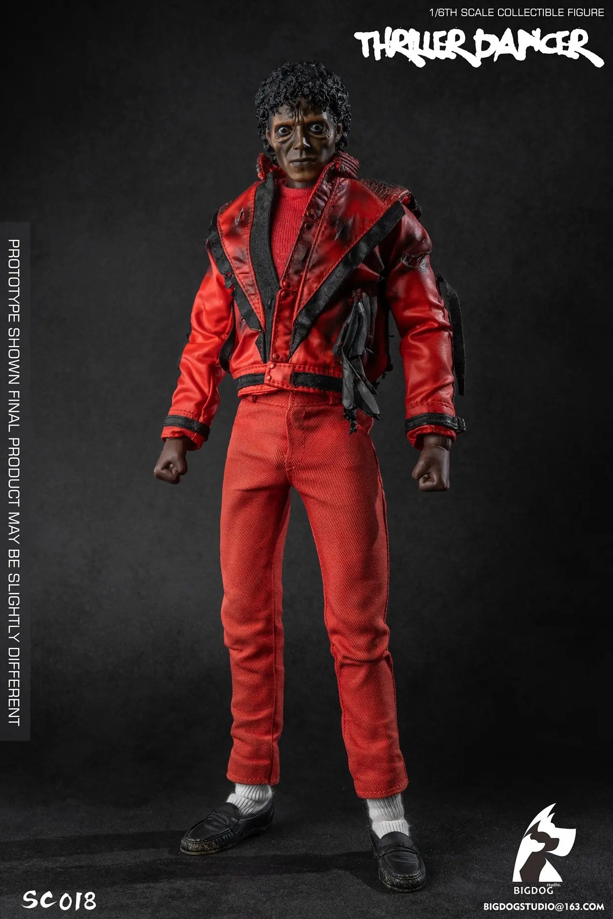 BIGDOG Studio - Michael JacksonThriller dancer Single version 1/6 Mobile Collection Soldier NOSC018 NOSC019