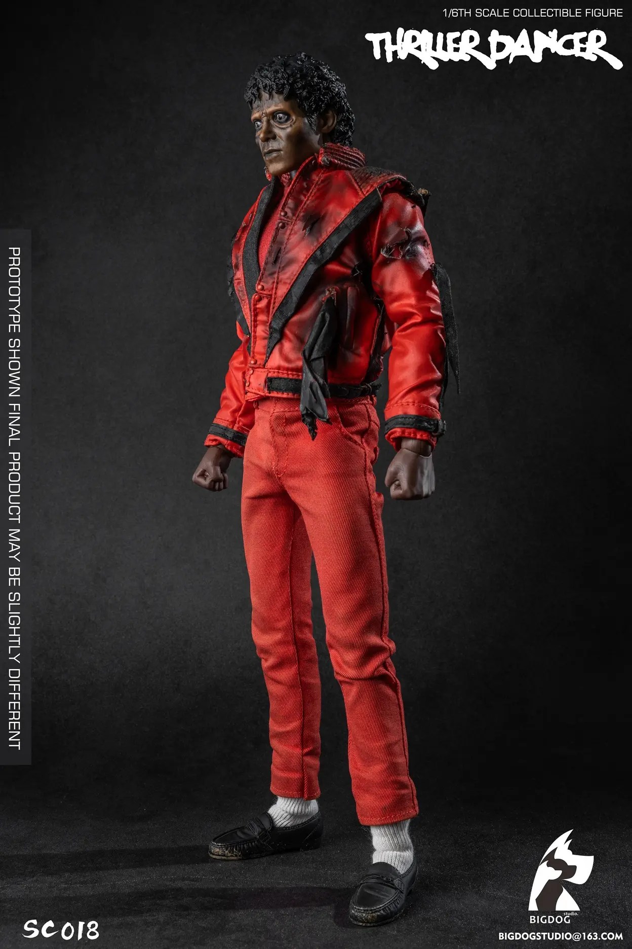 BIGDOG Studio - Michael JacksonThriller dancer Single version 1/6 Mobile Collection Soldier NOSC018 NOSC019