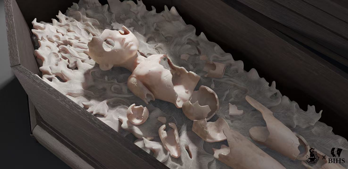 BIHS Studio - Berserk Black dog pulling coffin of Casca