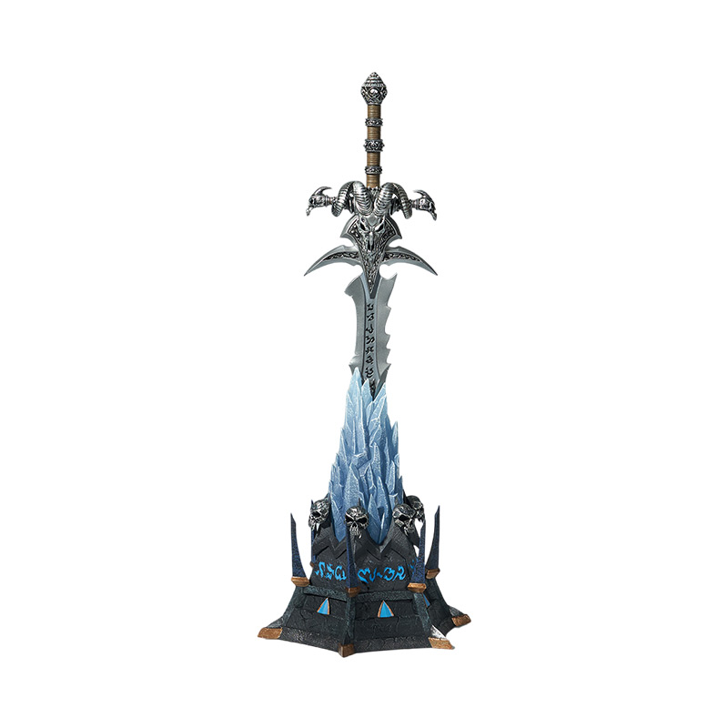 BLIZZARD ENTERTAINMENT - World of Warcraft 20th Anniversary Frostmourne Metal Replica Ornament (Licensed)