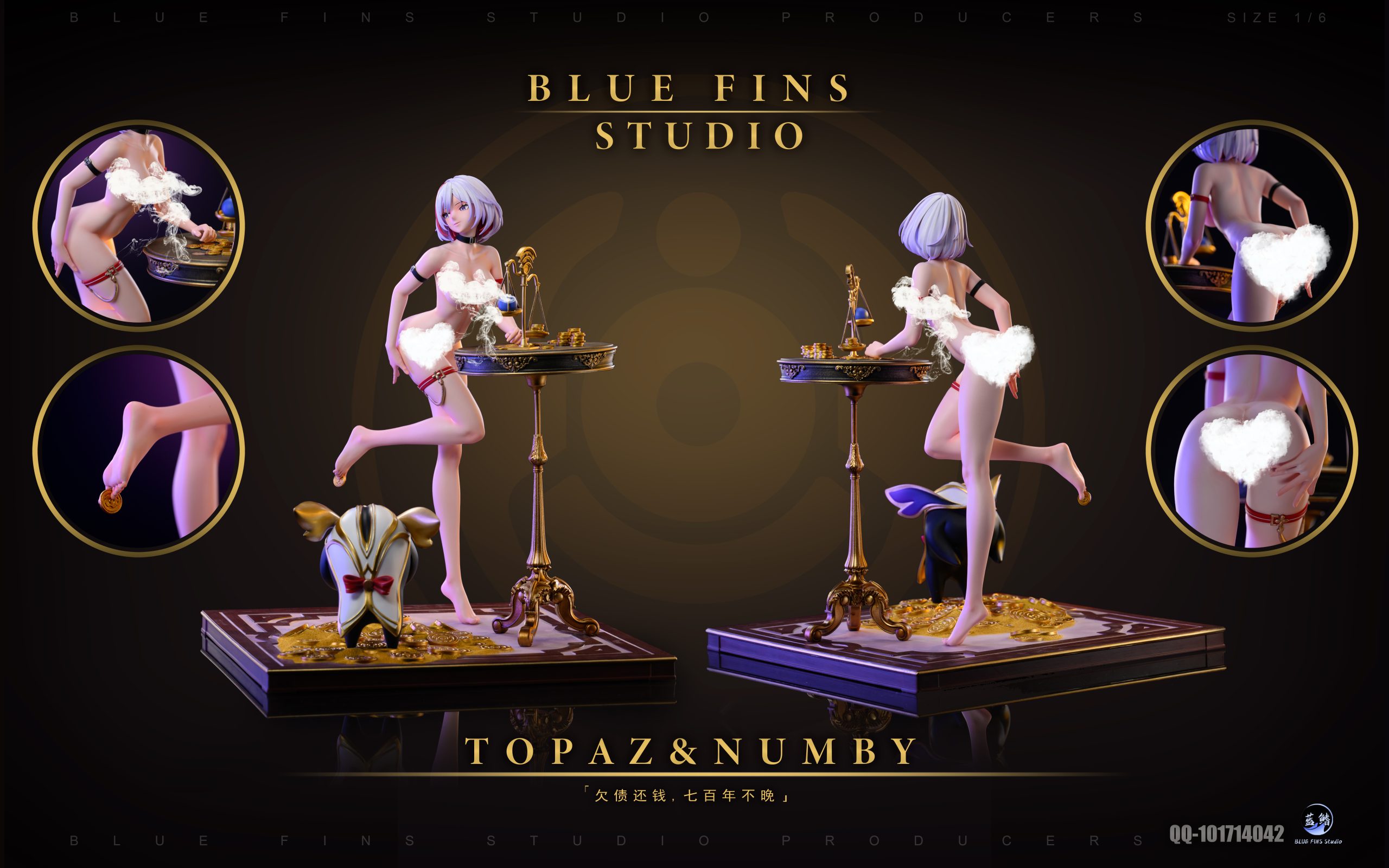 BLUE FINS Studio - Honkai: Star Rail Topaz & Numby