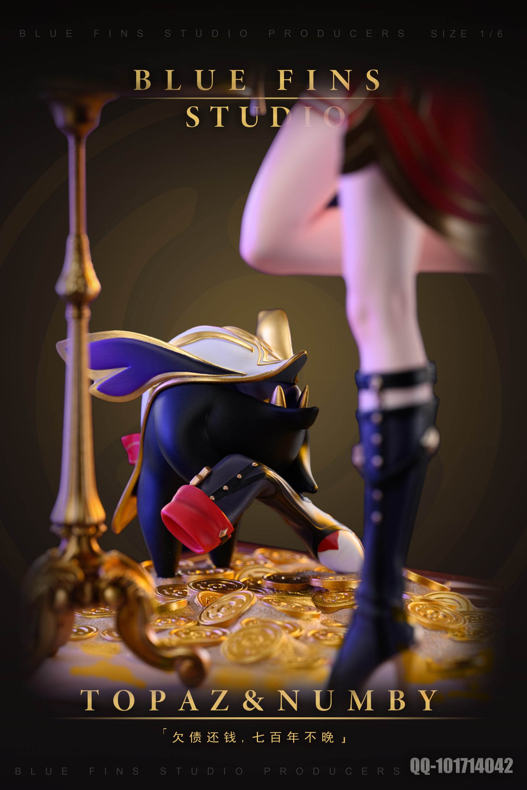 BLUE FINS Studio - Honkai: Star Rail Topaz & Numby