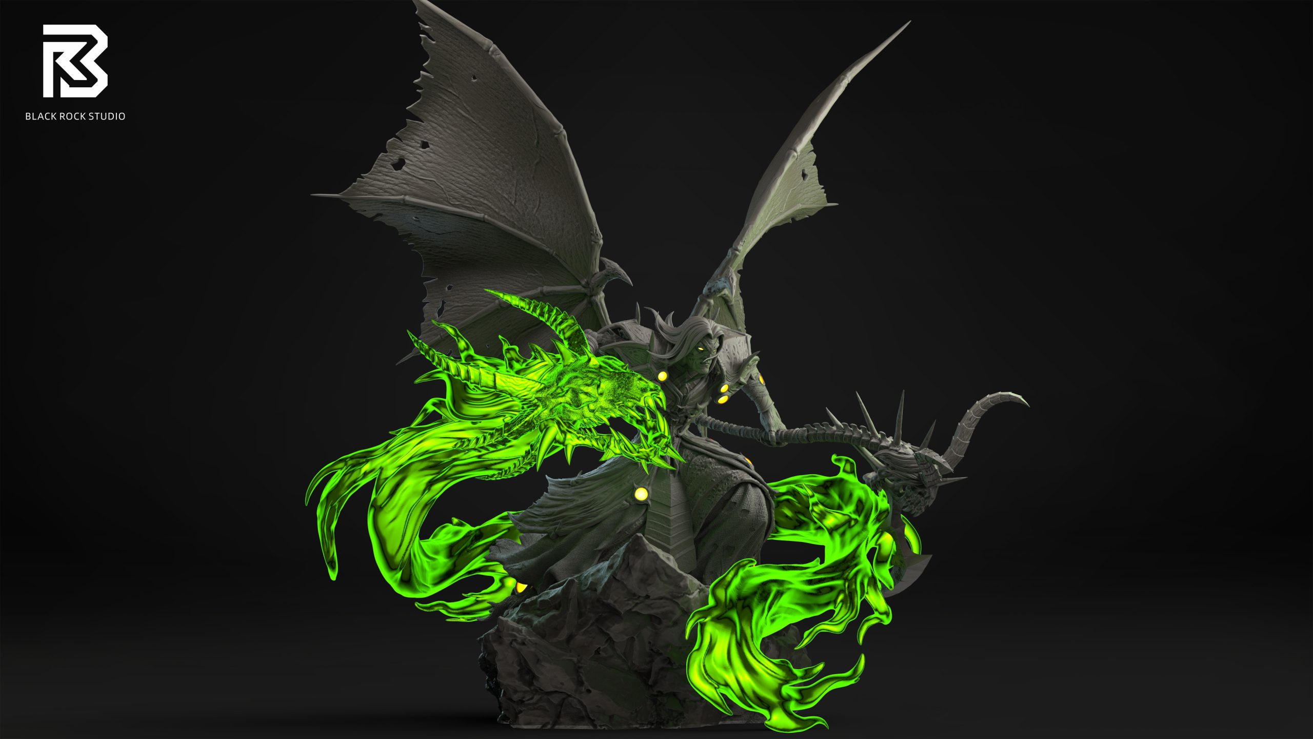 BR Studio - World of Warcraft T6 Warloc & Fel Lord Zakuun