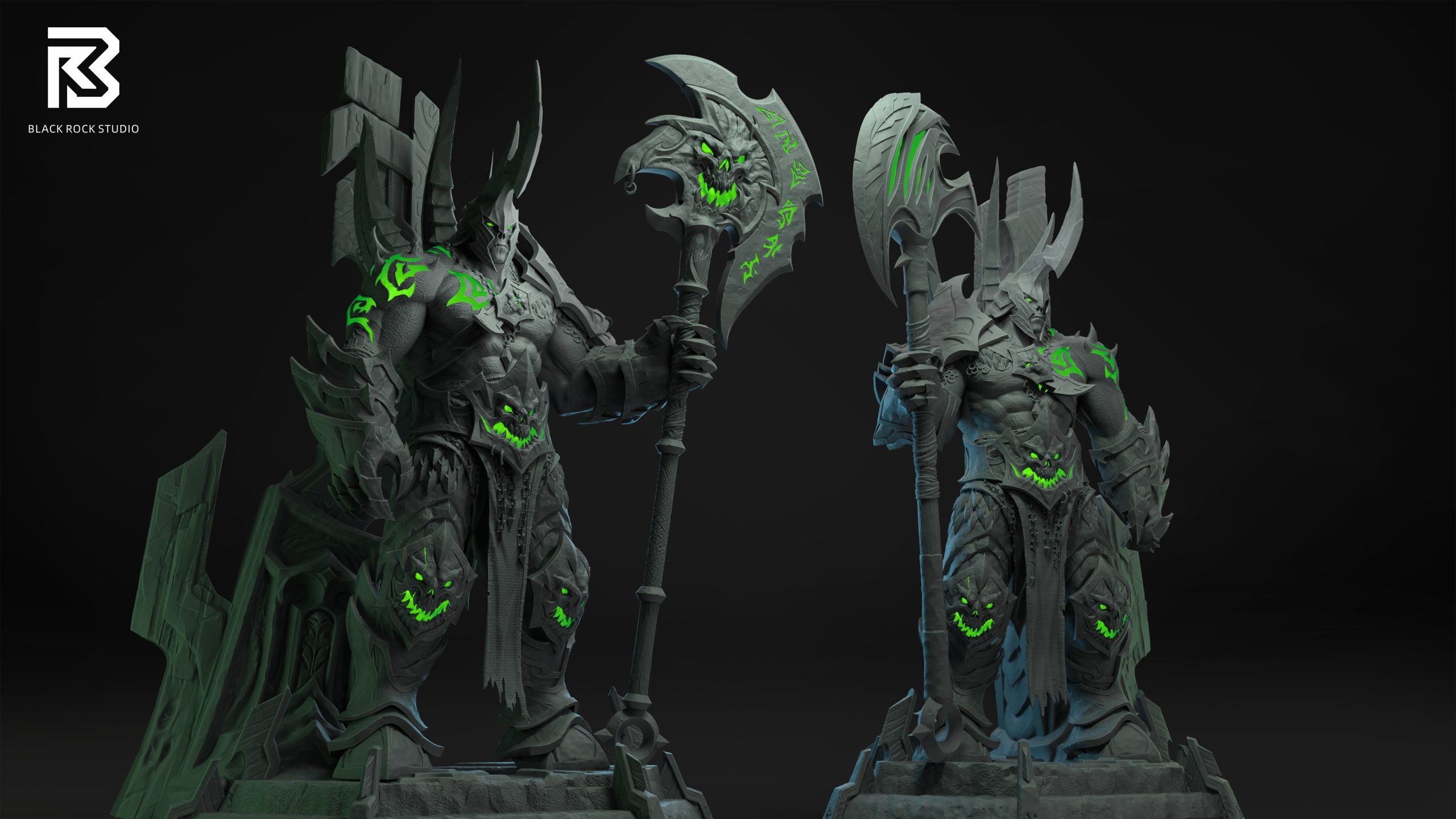 BR Studio - World of Warcraft T6 Warloc & Fel Lord Zakuun