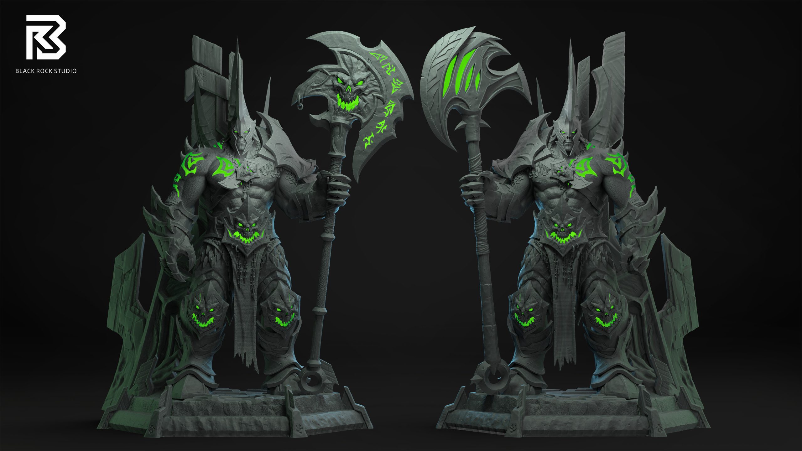 BR Studio - World of Warcraft T6 Warloc & Fel Lord Zakuun