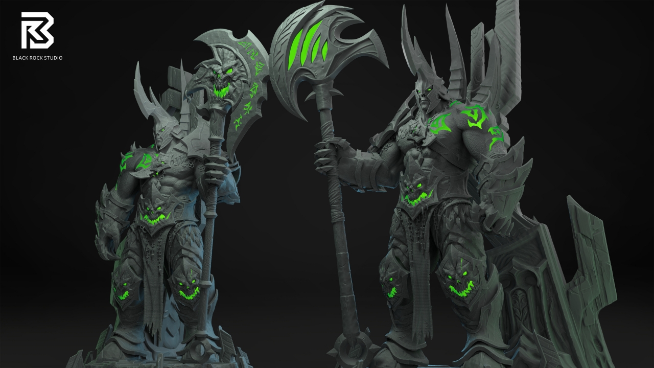 BR Studio - World of Warcraft T6 Warloc & Fel Lord Zakuun