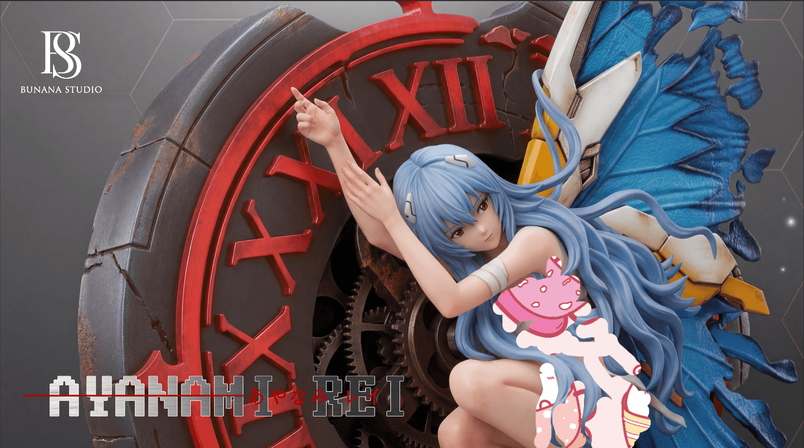 BUNANA Studio - Rei Ayanami Neon Genesis Evangelion