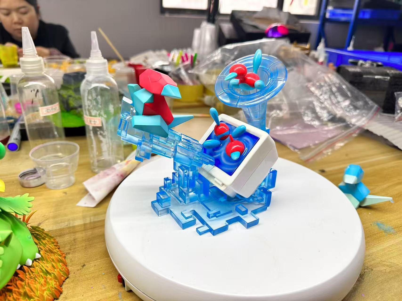 Bai Jing Wu Studio - Pokémon Porygon Evolution Group