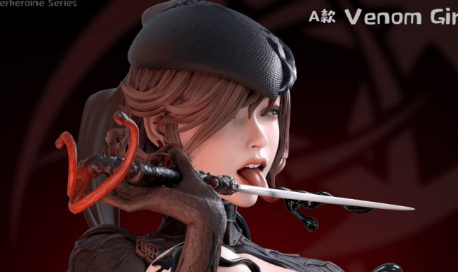 Barcode Studio - Marvel Venom Girl