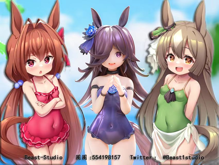 Beast Studio - Uma Musume Swimsuit Rice Shower