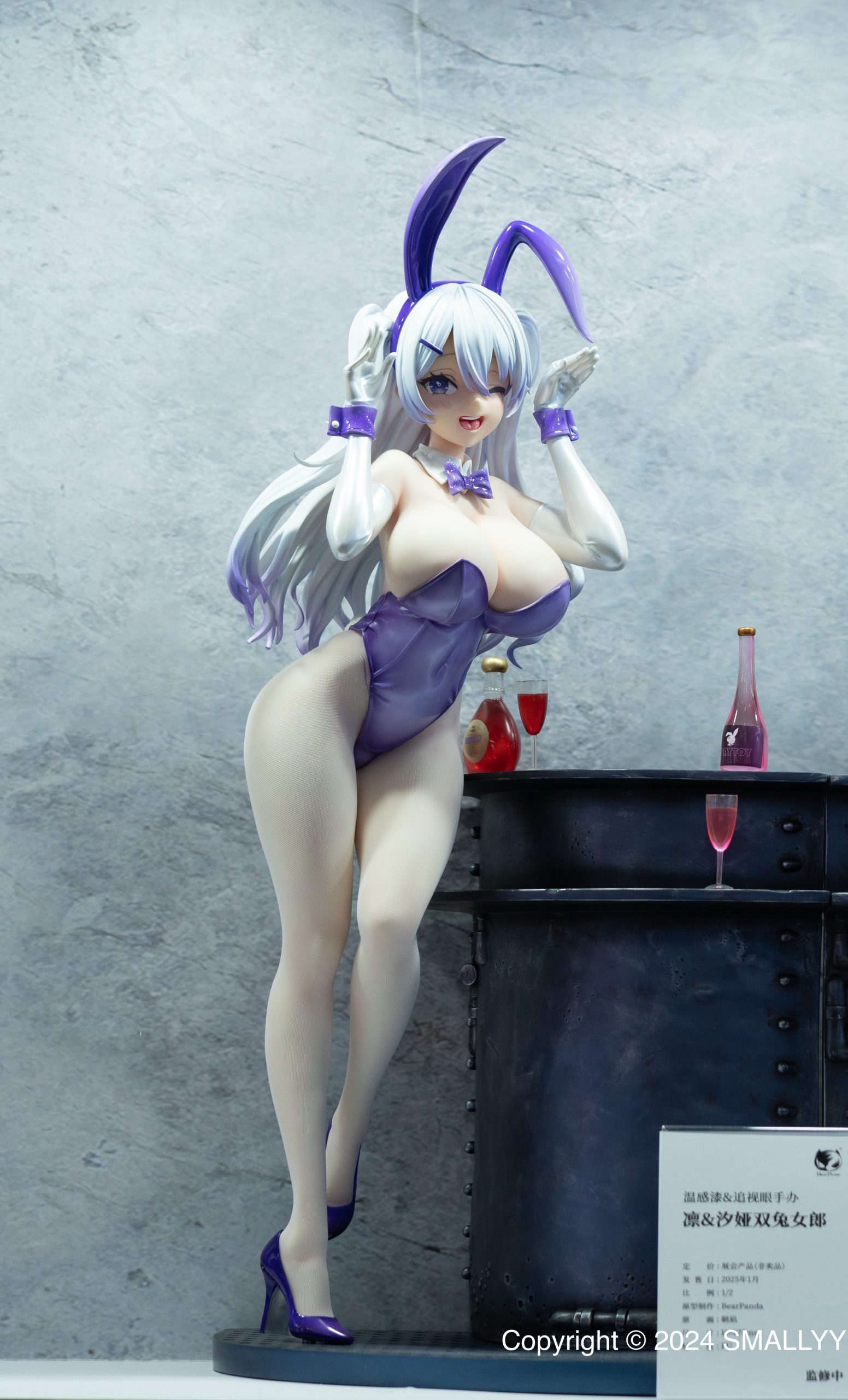 BearPanda Studio - Original Limited Edition Bunny Girl for Exhibition