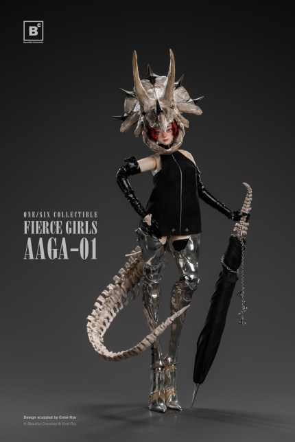 Beautiful Chemistry Studio - Original 1/6th Scale Fierce Girls Series Bone Girl AAGA-01 Beautiful Chemistry Studio - Original 1/6th Scale Fierce Girls Series Bone Girl AAGA-01