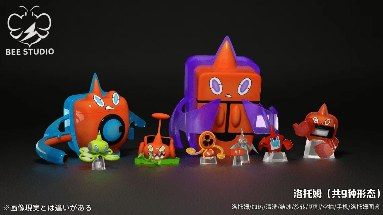 Bee Studio - Pokemon Rotom 9 Form Transformation Set