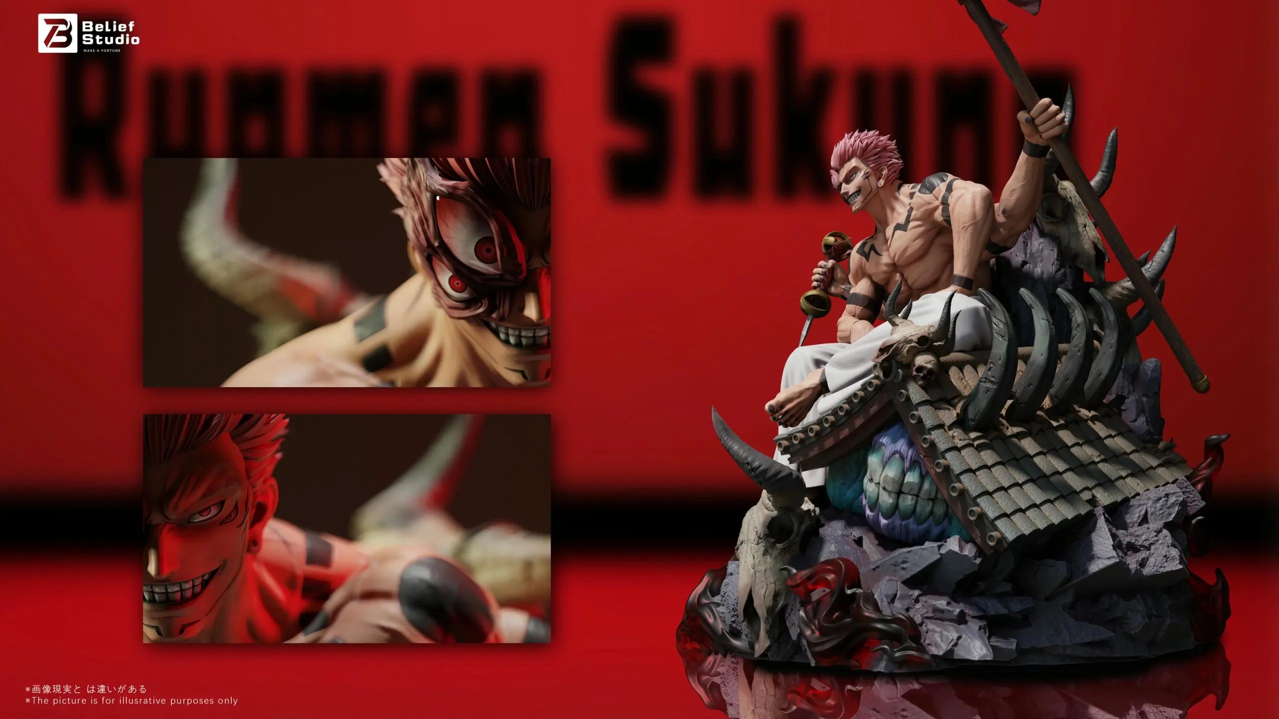 Belief Studio - Jujutsu Kaisen Cursed King Ryomen Sukuna