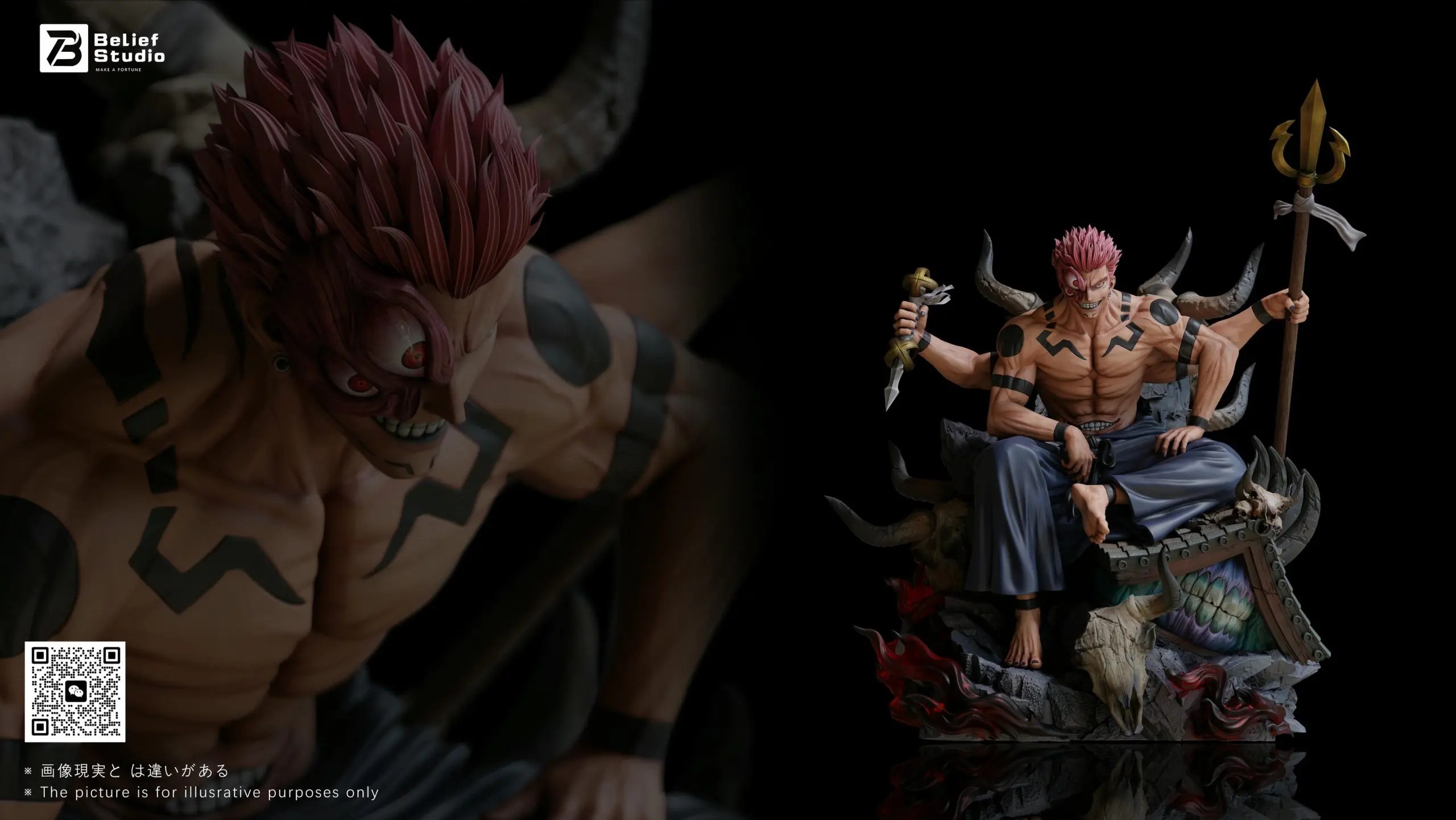 Belief Studio - Jujutsu Kaisen Cursed King Ryomen Sukuna