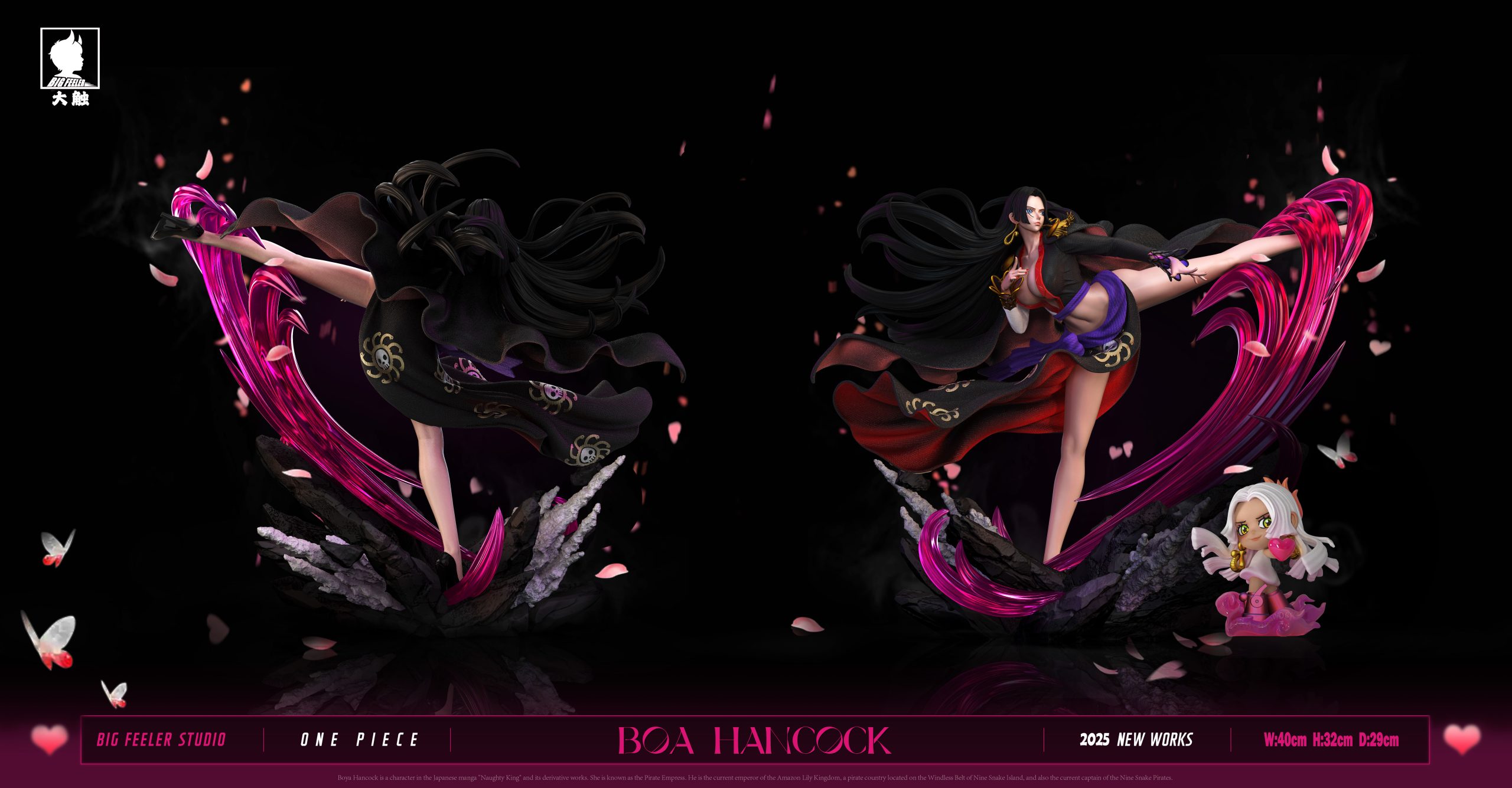 Big Feeler Studio - One Piece Series 2nd Movie Version Boa Hancock