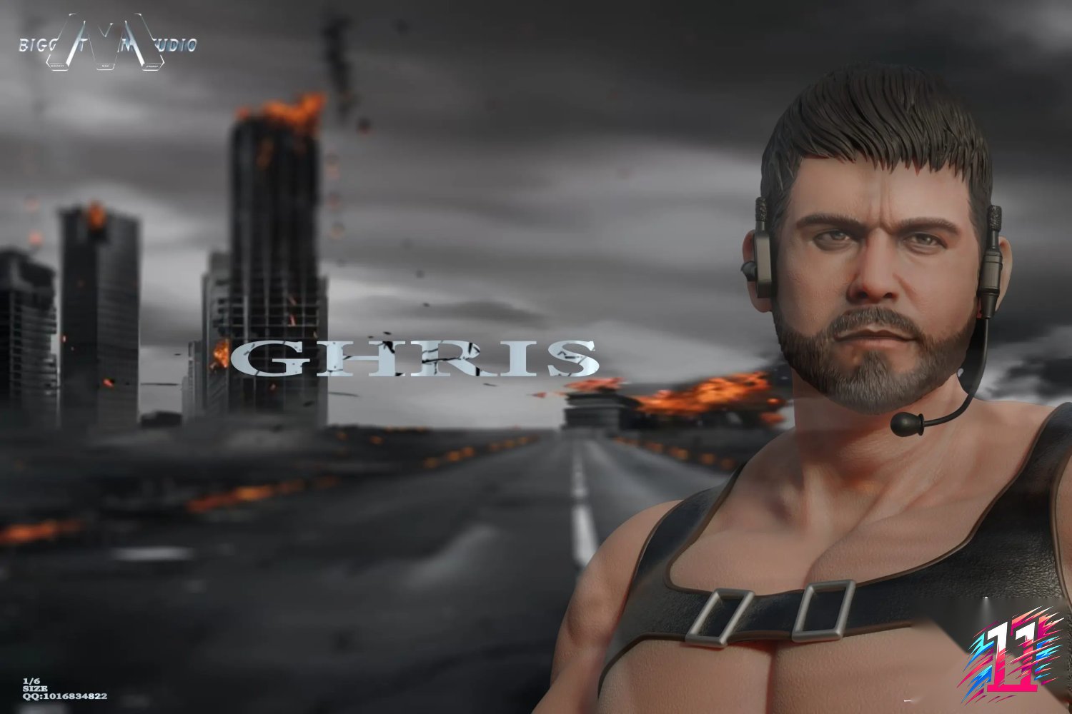 Biggest-Man Studio - Chris Redfield Resident Evil