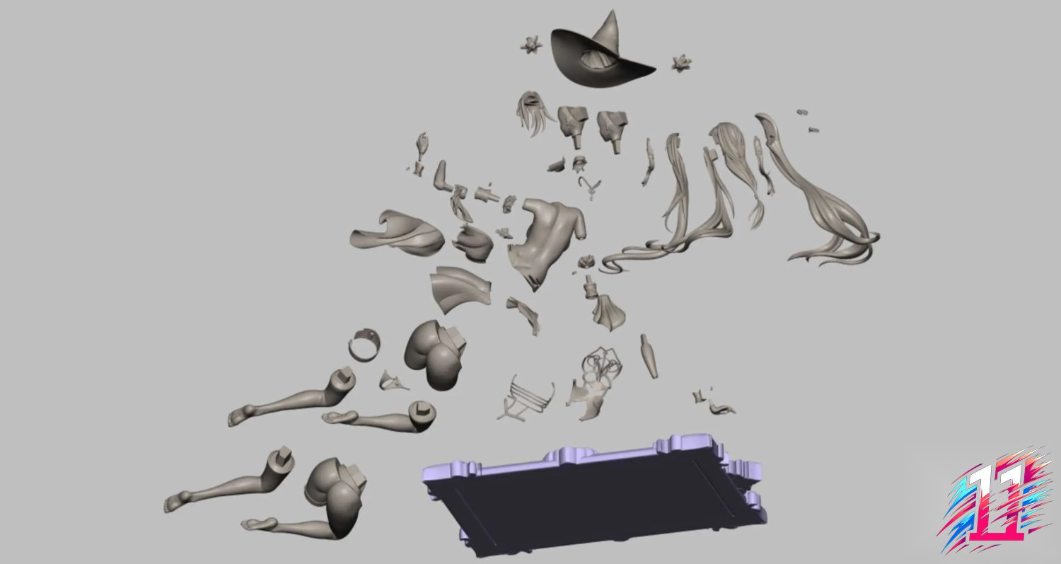 BlueEcho Studio - The Herta Honkai: Star Rail