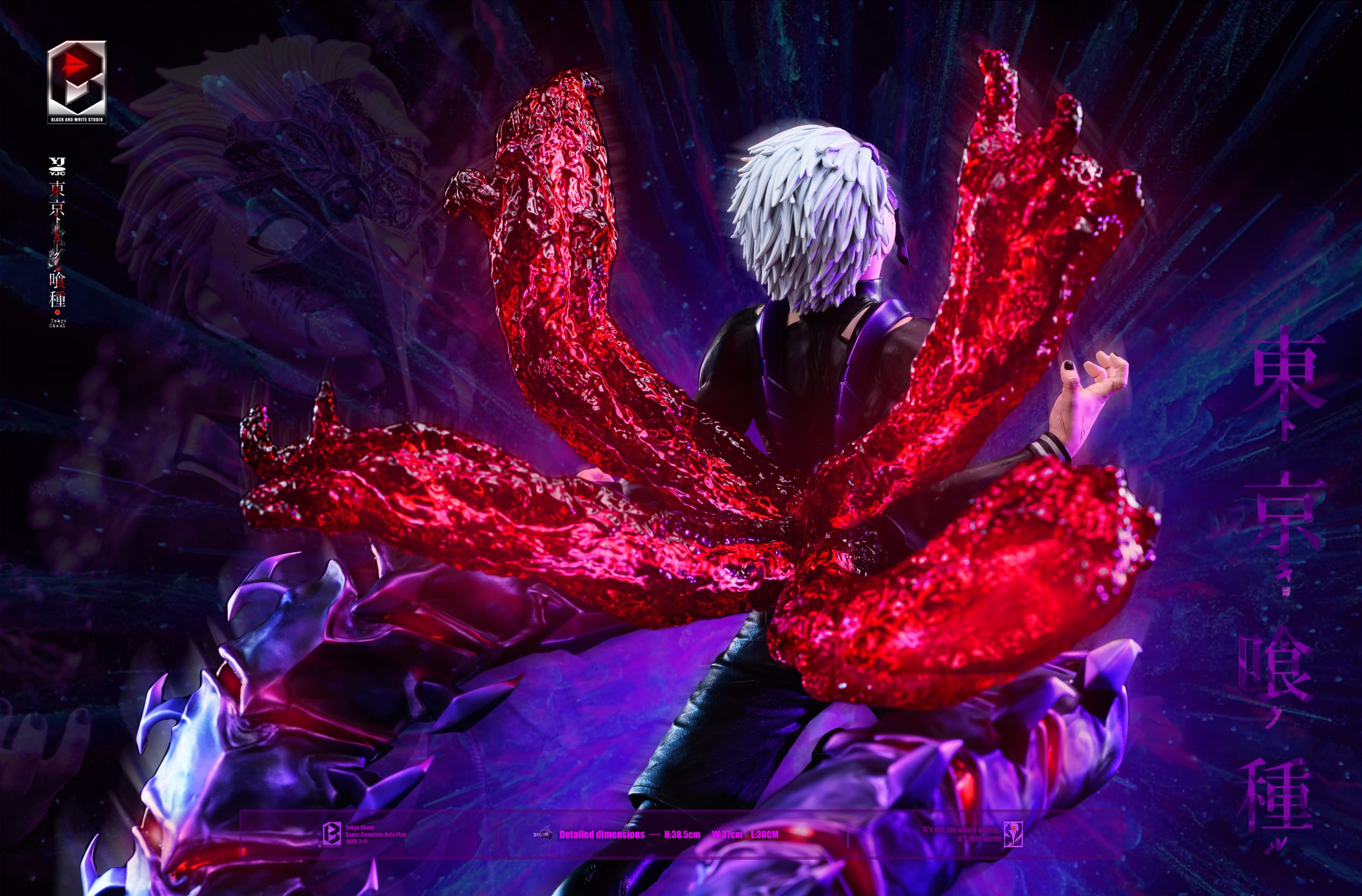 Black And White Studio Tokyo Ghoul Ken Kaneki