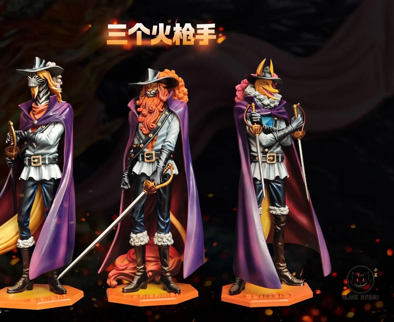 Black Studio - Giovanni x Sicilian x Concelot One Piece