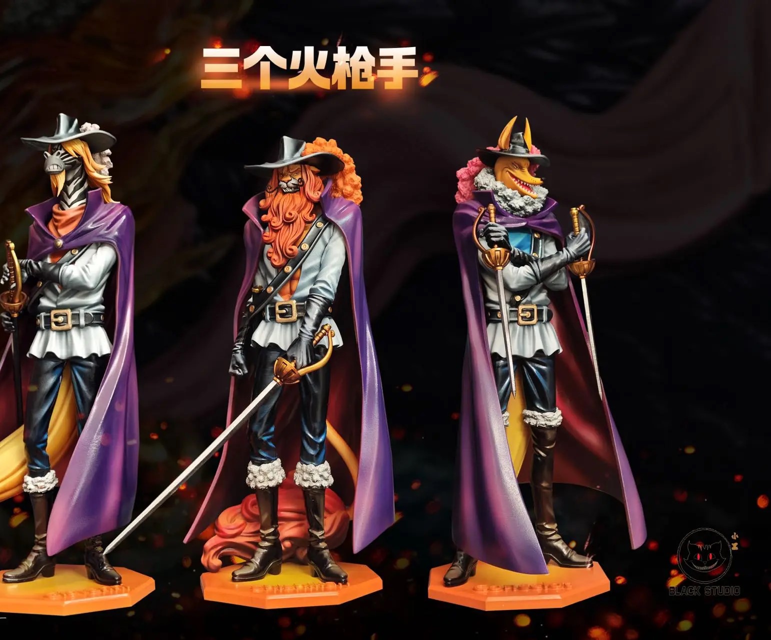 Black Studio - Giovanni x Sicilian x Concelot One Piece