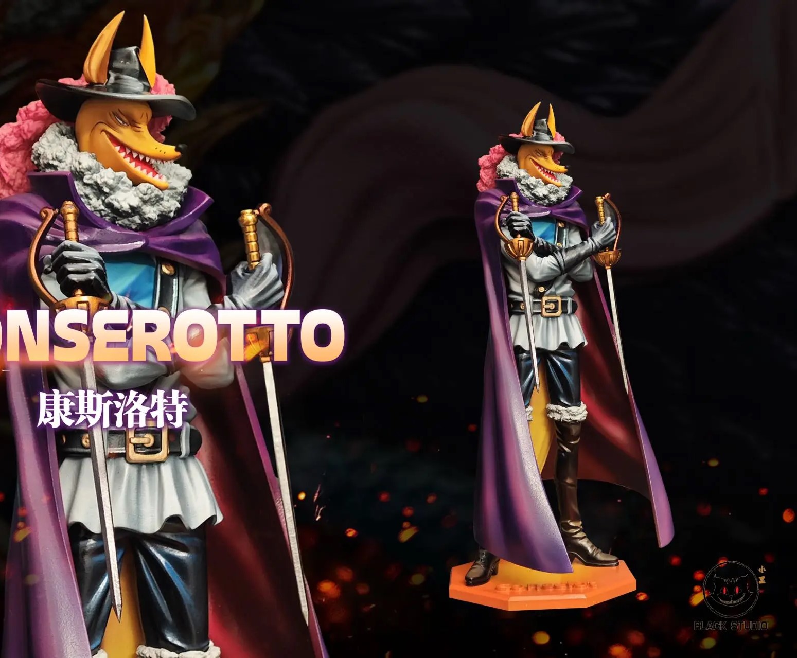 Black Studio - Giovanni x Sicilian x Concelot One Piece
