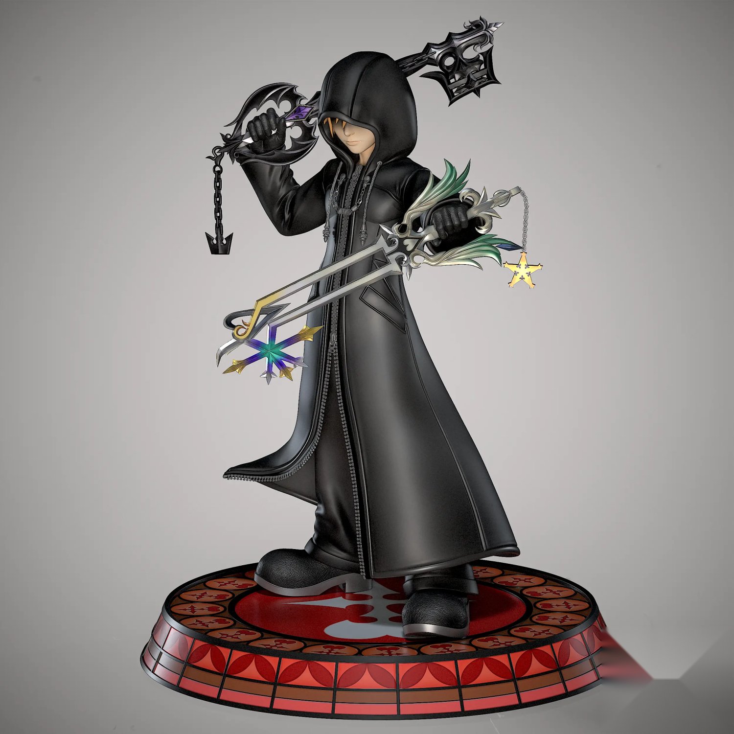 Black Swan Collectibles - Roxas From KH2 Kingdom Hearts