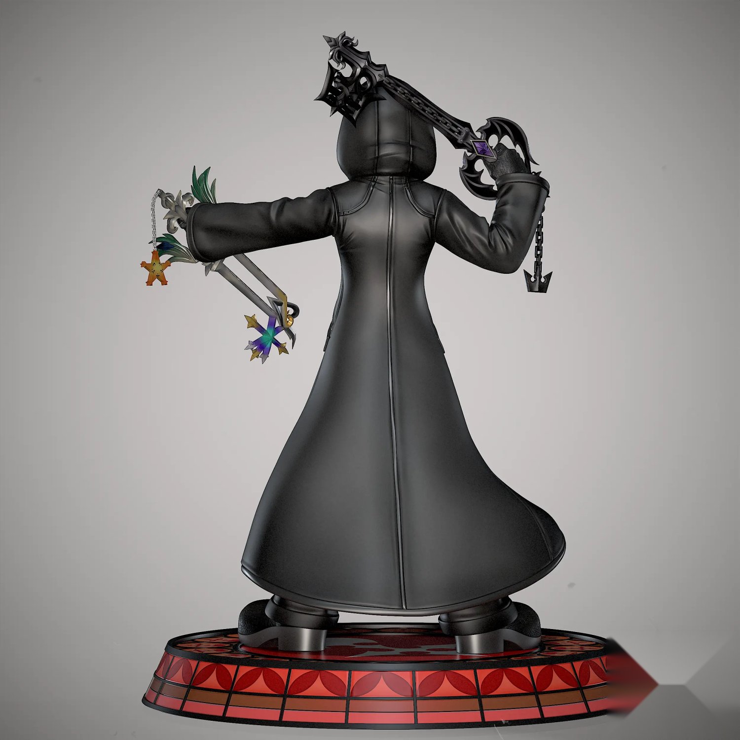 Black Swan Collectibles - Roxas From KH2 Kingdom Hearts