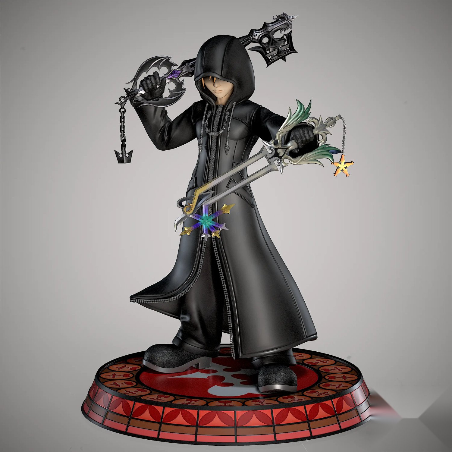 Black Swan Collectibles - Roxas From KH2 Kingdom Hearts