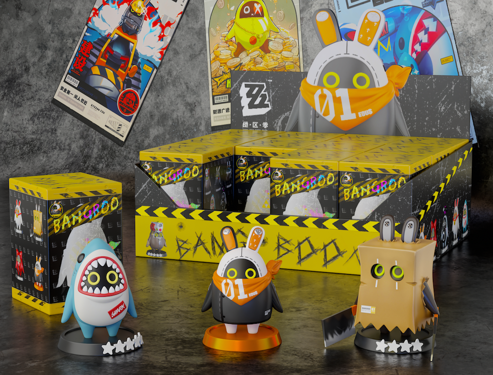 Buono!  ソロ　box Bu Ji Dao Studio – Zenless Zone Zero Bangboo（blind box
