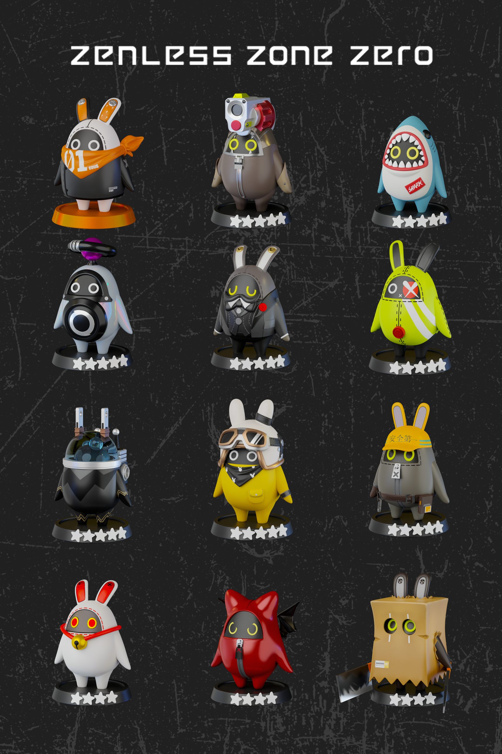 Bu Ji Dao Studio – Zenless Zone Zero Bangboo（blind box