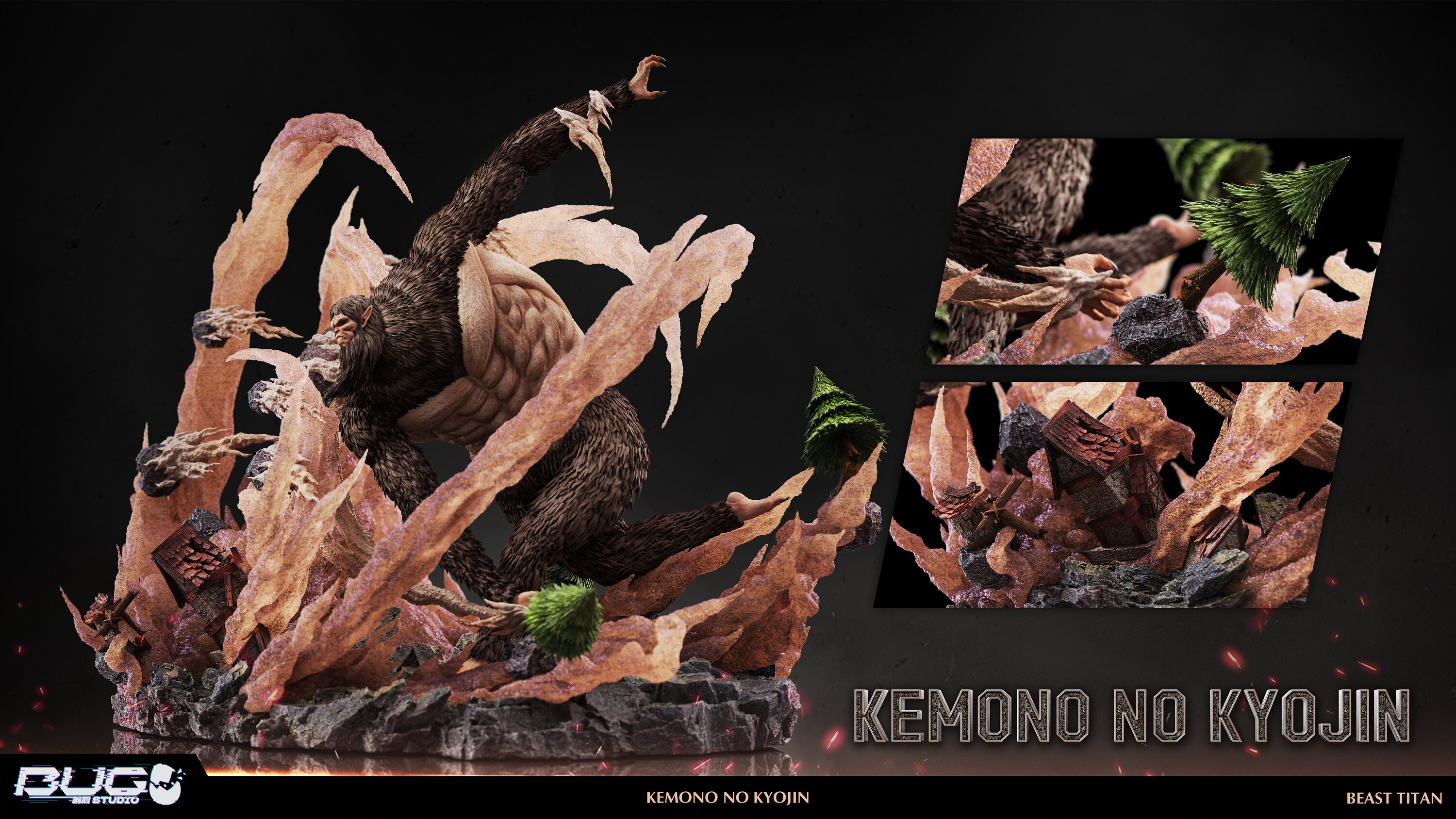 Bug Studio - Beast Titan Attack On Titan